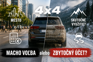4x4 do mesta: macho voľba alebo zbytočný účet?