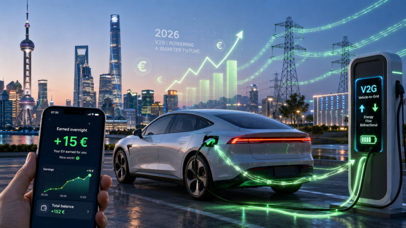 Cinske elektromobily v2g zarabaju majitelom 2026