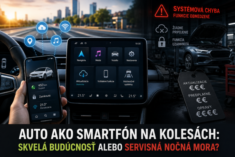 Auto ako smartfon