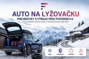 Auto na lyžovačku: čo potrebuje naozaj a čo je iba drahý pocit istoty