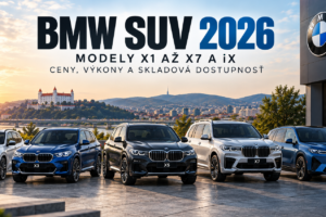 BMW SUV 2026: X1 až X7, iX, ceny a dostupnosť