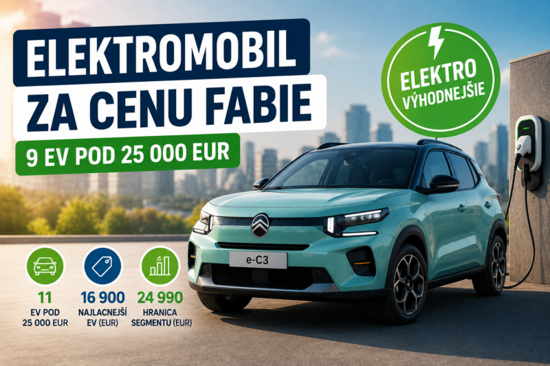 Elektromobil za cenu fabie