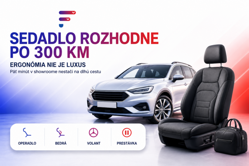 Pohodlne sedadla