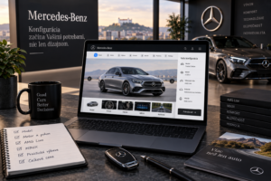 Mercedes konfigurátor: AMG Line a MBUX bez preplácania