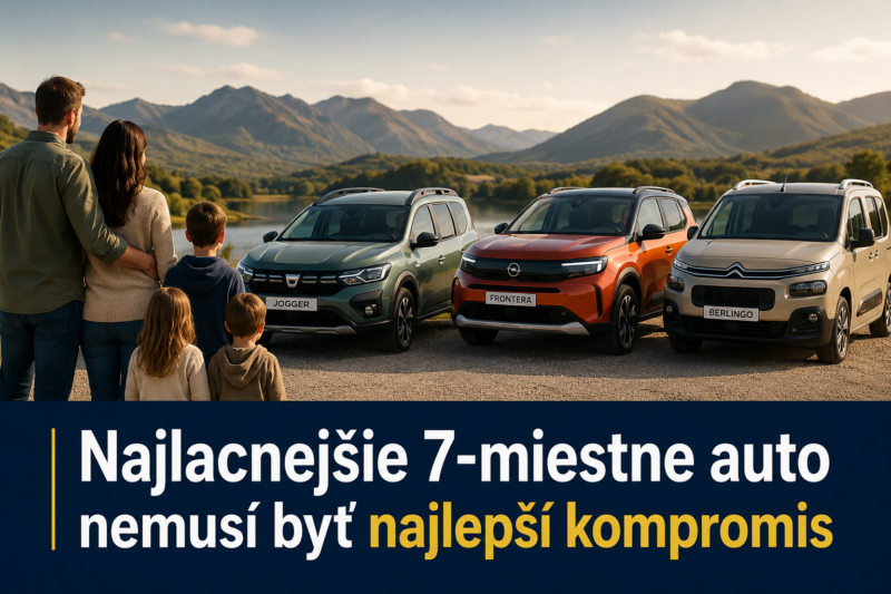 Najlacnejsie 7miestne auto