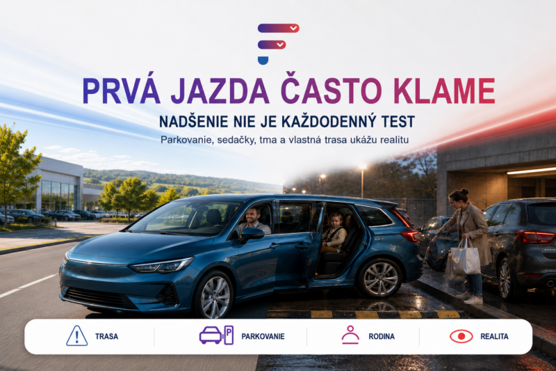 Prva jazda moze klamat