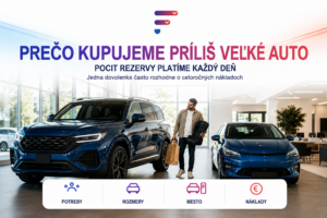 Prečo väčšina ľudí kúpi väčšie auto, než potrebuje