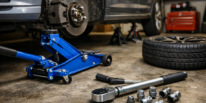 Prezúvanie doma v garáži: Oplatí sa kúpiť vlastný hydraulický zdvihák a momentový kľúč? obrazok
