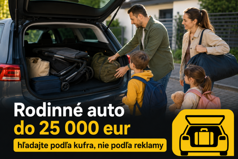 Rodinne auto do 25 000