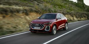 Audi SQ5 Sportback – športové SUV s kupé siluetou obrazok