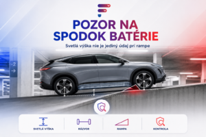 Svetlá výška elektromobilu: ako chrániť batériu na obrubníku, rampe a poľnej ceste