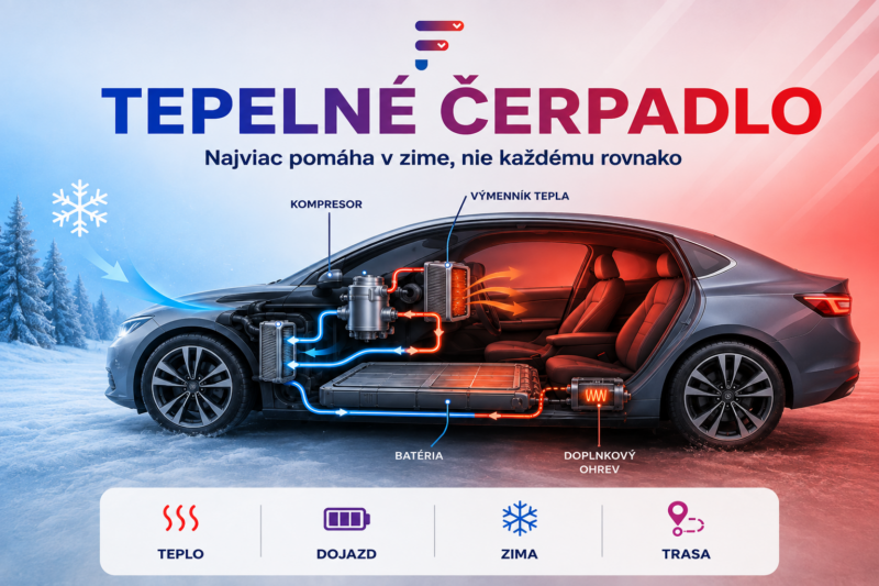 Tepelne cerpadlo v aute
