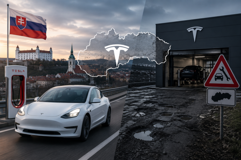 Tesla na slovensku