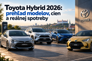 Toyota Hybrid 2026: modely, ceny a spotreba