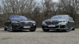 Test riaditeľských limuzín: Mercedes triedy S alebo BMW radu 7?   Čítajte viac: https://auto.sme.sk/c/22795903/test-mercedes-s-400-d-vs-bmw-740l-d-xdrive-suboj-riaditelov.html obrazok